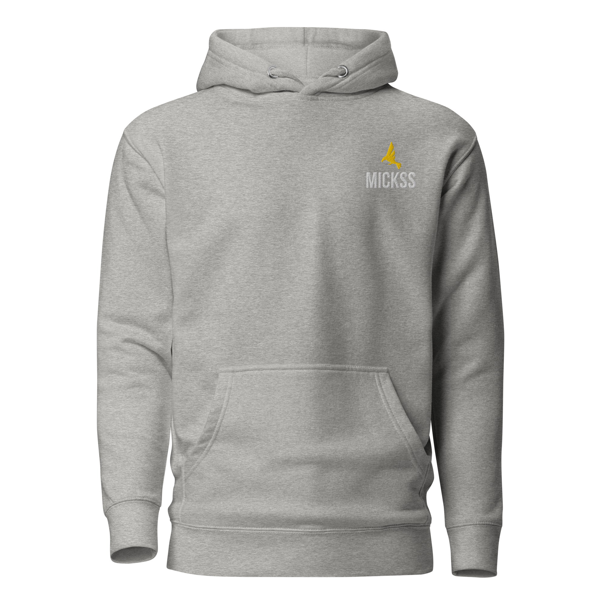 MICKSS Premium Hoodie voor Heren – Grijs