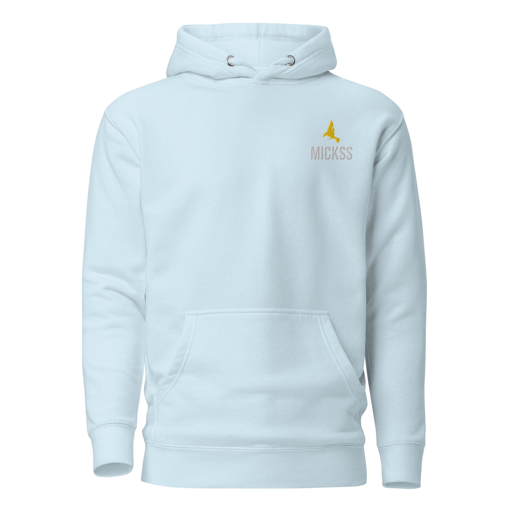 MICKSS Premium Hoodie voor Heren – Lichtblauw